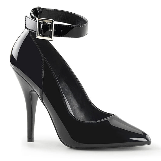 Pleaser Womens Pumps SEDUCE-431 Blk Pat