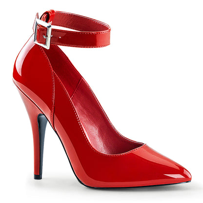 Pleaser Womens Pumps SEDUCE-431 Red Pat