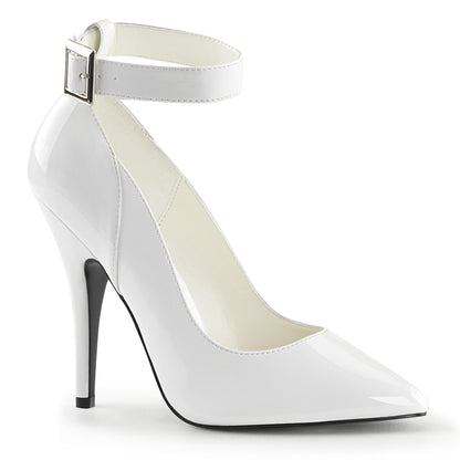 Pleaser Womens Pumps SEDUCE-431 Wht Pat