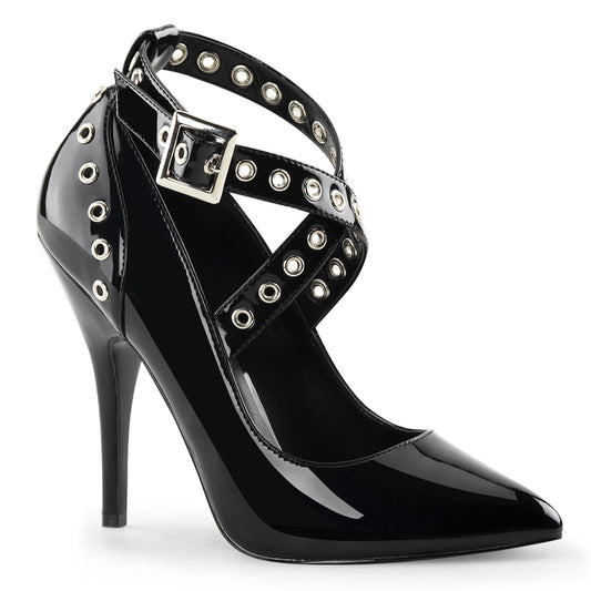 Pleaser Womens Pumps SEDUCE-443 Blk Pat
