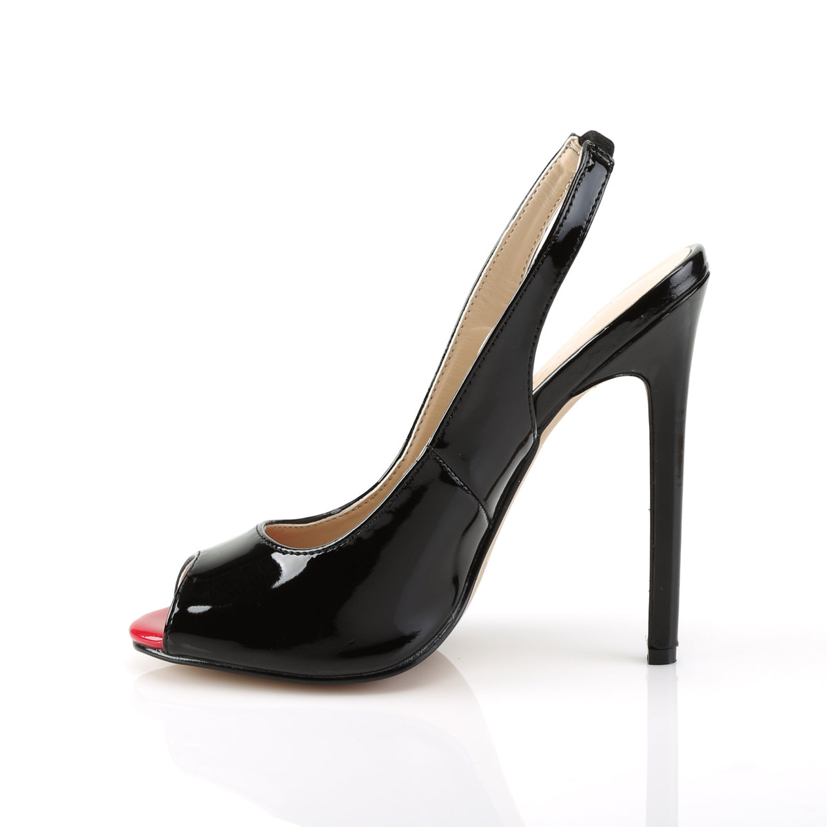 Pleaser Frauenpumpen SEXY-08 BLK Pat.