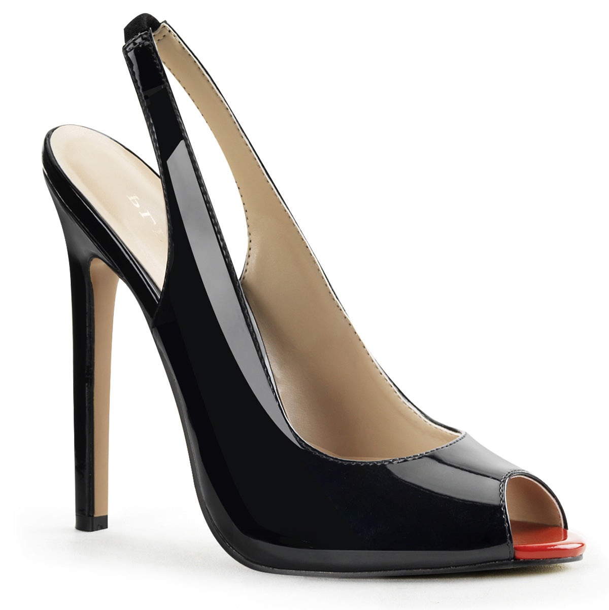 Pleaser Frauenpumpen SEXY-08 BLK Pat.