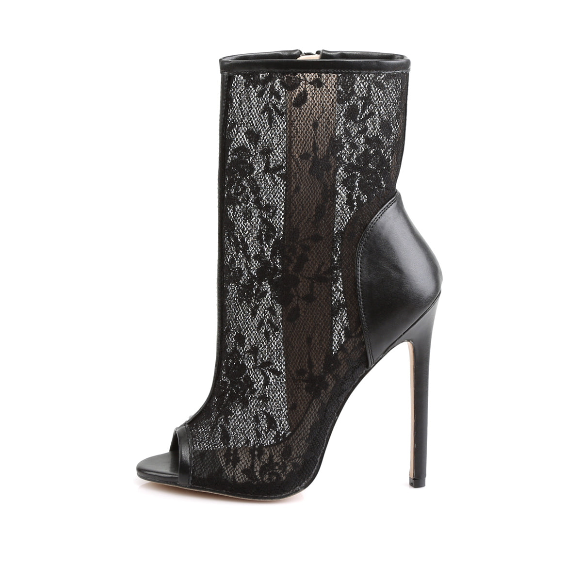 Fabulicious Damen Knöchelstiefel SEXY-1008 BLK PU-Lace
