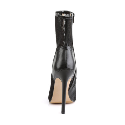 Fabulicious Damen Knöchelstiefel SEXY-1008 BLK PU-Lace