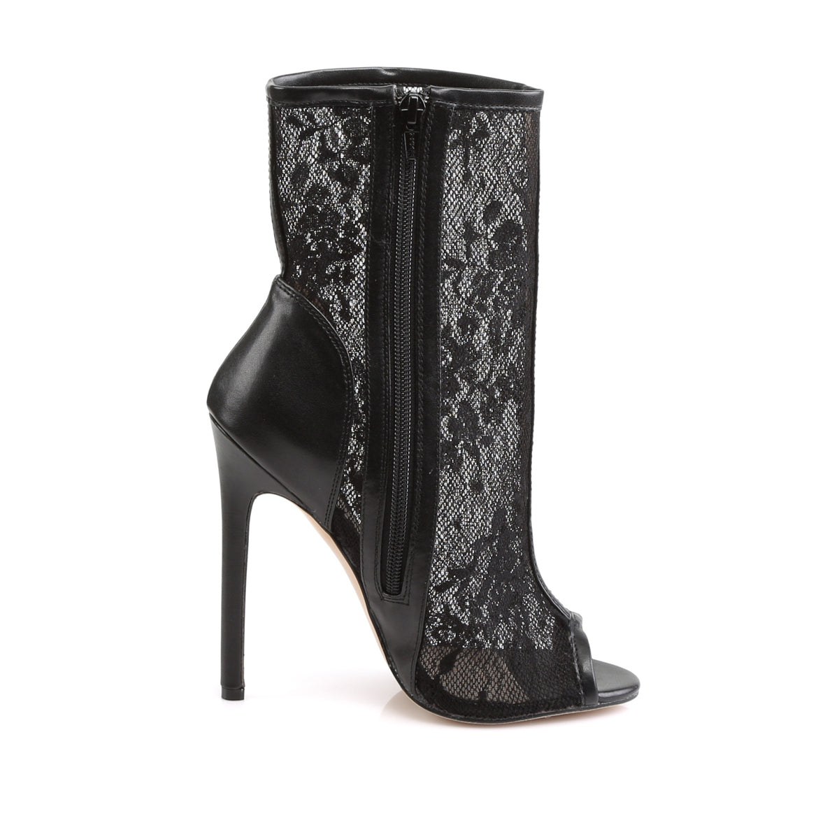Fabulicious Damen Knöchelstiefel SEXY-1008 BLK PU-Lace
