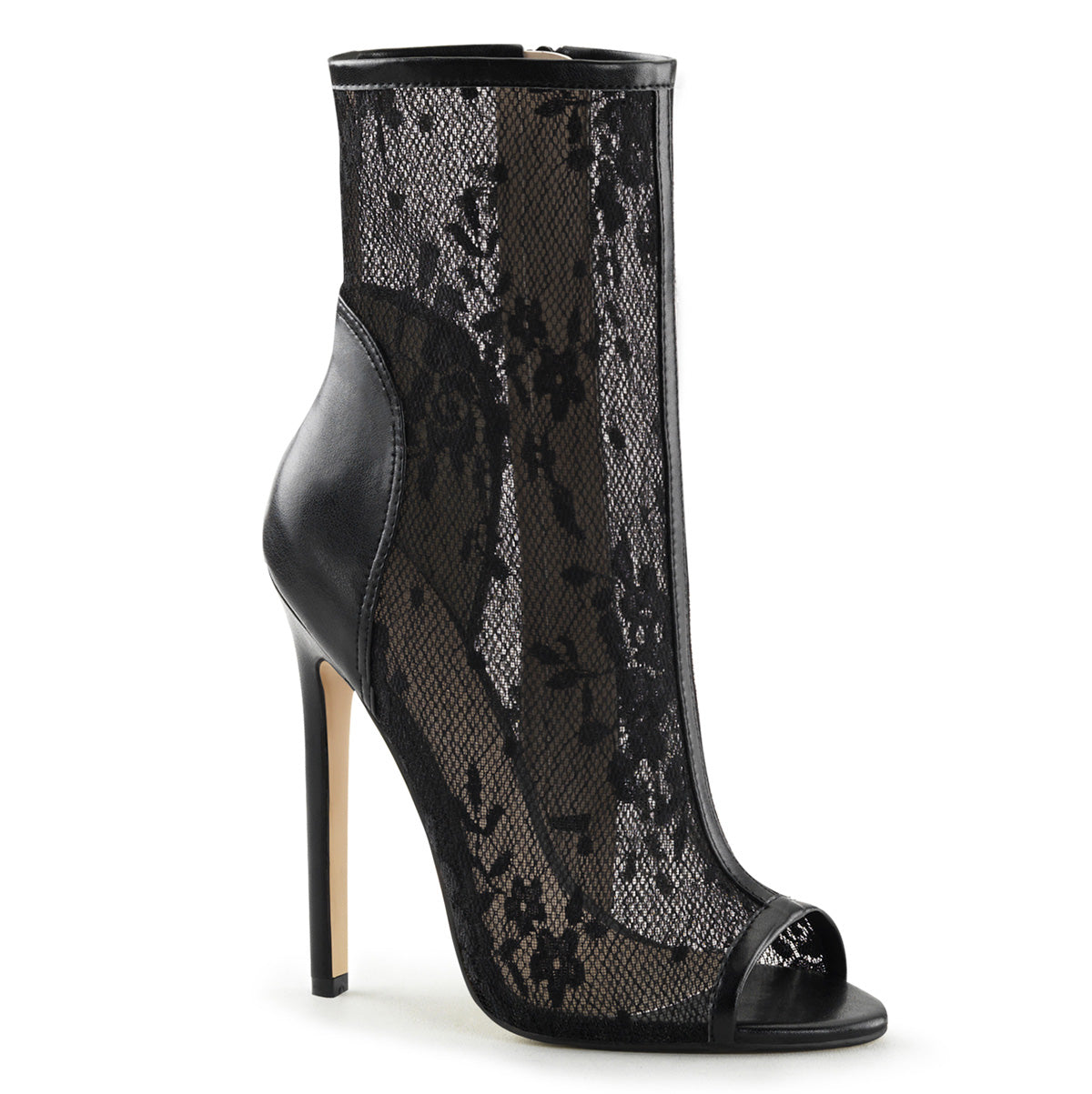 Fabulicious Damen Knöchelstiefel SEXY-1008 BLK PU-Lace