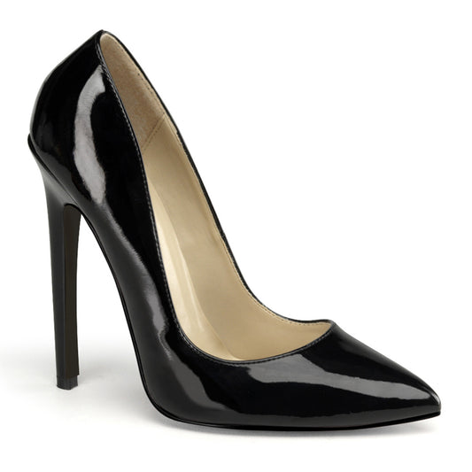 Pleaser Womens Pumps SEXY-20 Blk Pat