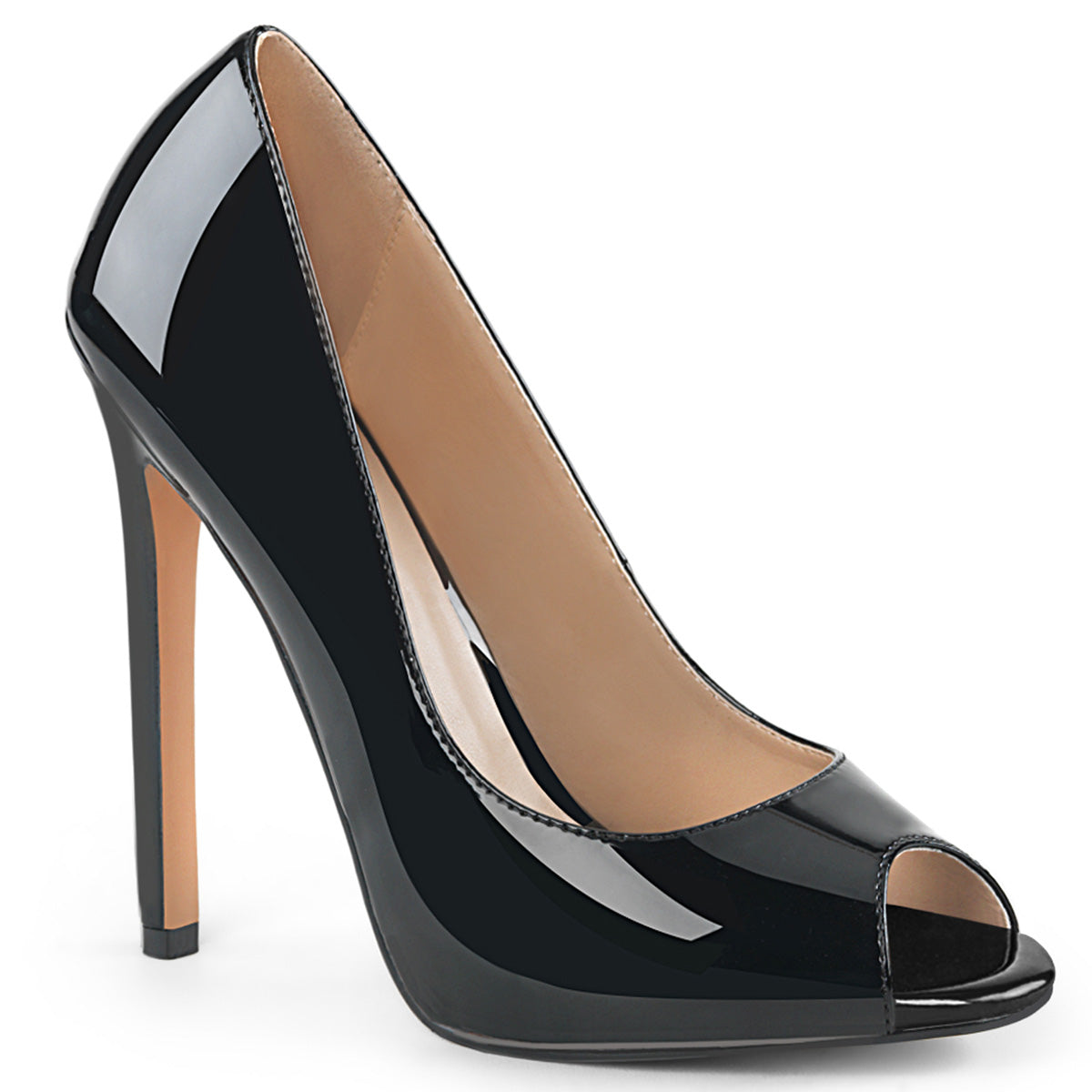Pleaser Frauenpumpen SEXY-42 BLK Pat.