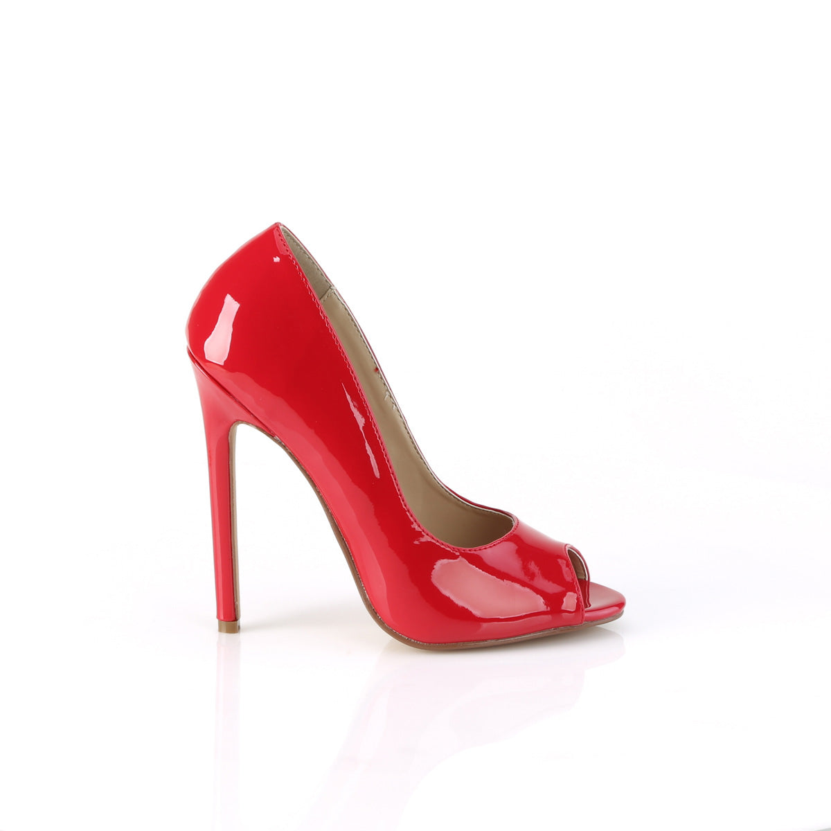 Pleaser Womens Pumps SEXY-42 Red Pat