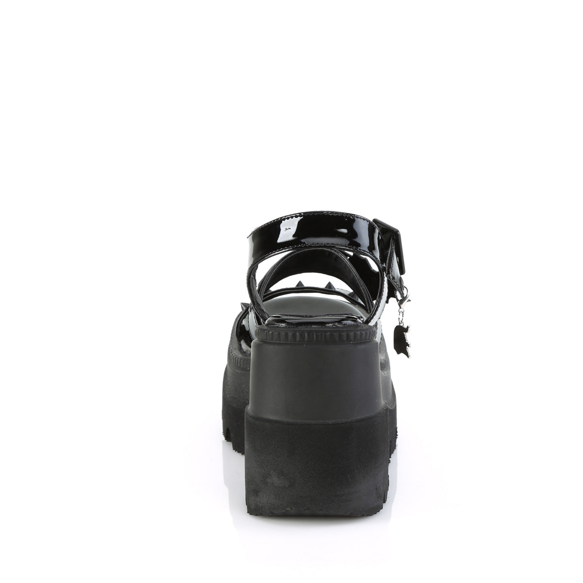 DemoniaCult  Sandalen SHAKER-13 Blk Pat