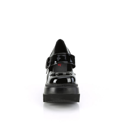 DemoniaCult  Pumps SHAKER-23 BLK Patent