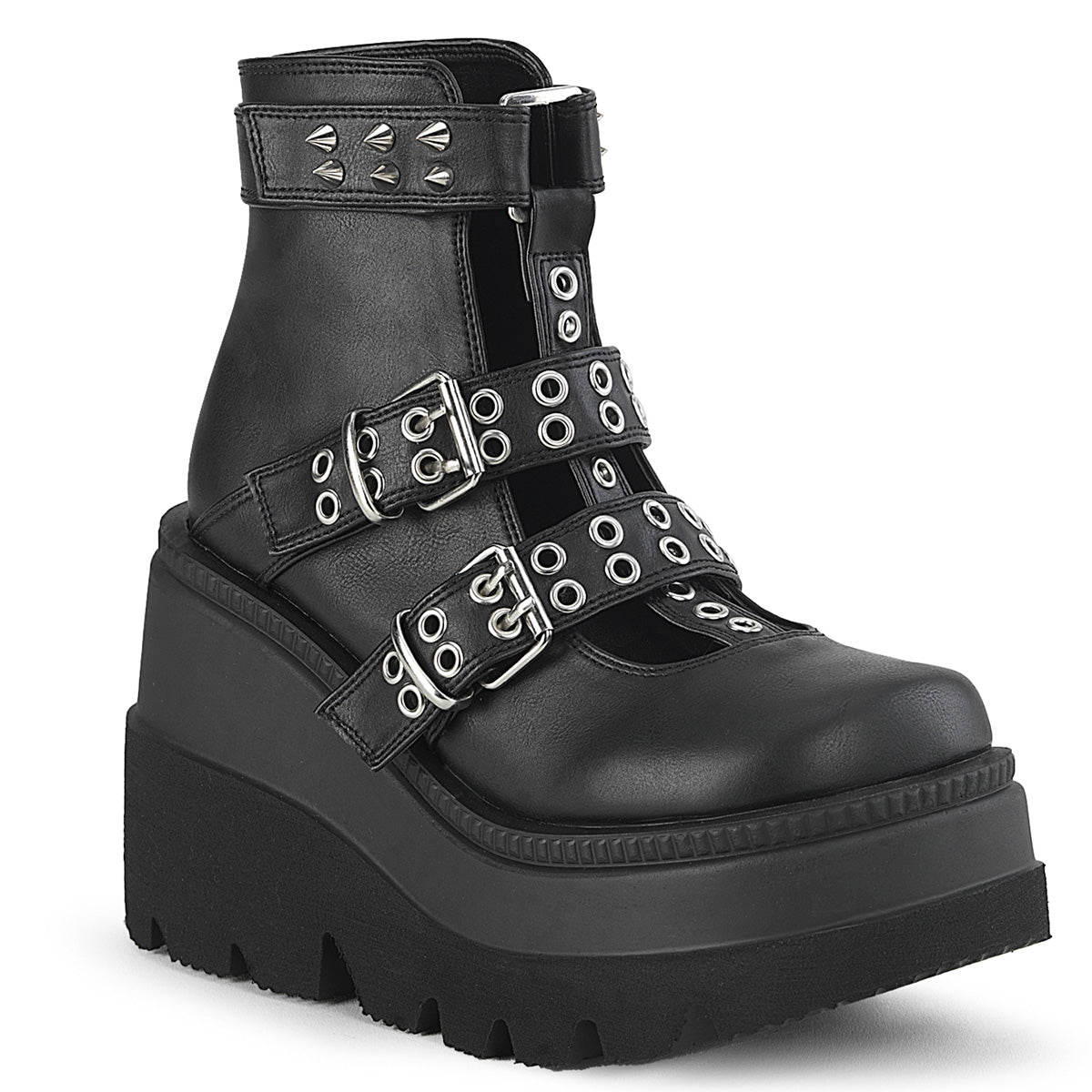 DemoniaCult   SHAKER-62 BLK Vegan Leder