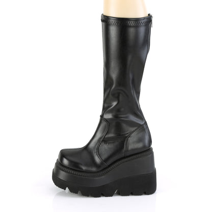 DemoniaCult Frauenstiefel SHAKER-65 blk str vegan Leder