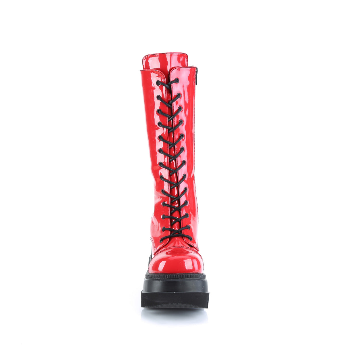 DemoniaCult  Stiefel SHAKER-72 Rotes Patent