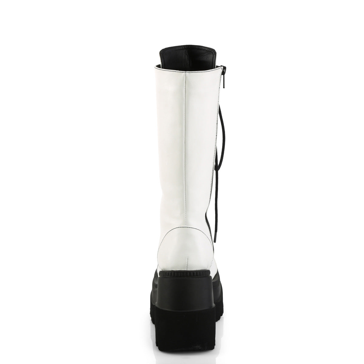 DemoniaCult  Stiefel SHAKER-72 wht veganes Leder