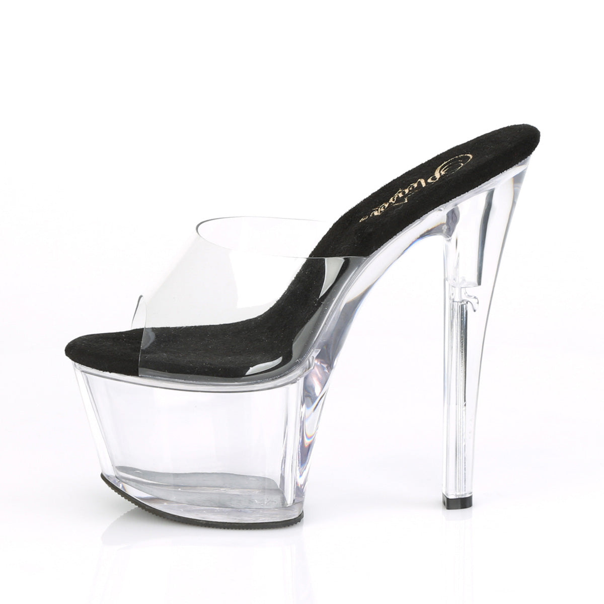Pleaser Damen Sandalen SKY-301 CLR-BLK / CLR