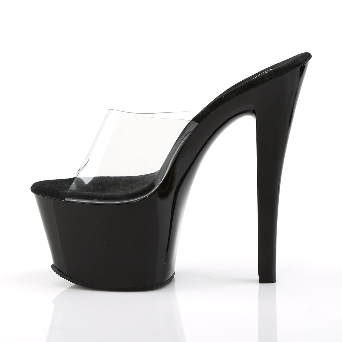 Pleaser Damen Sandalen SKY-301 CLR / BLK