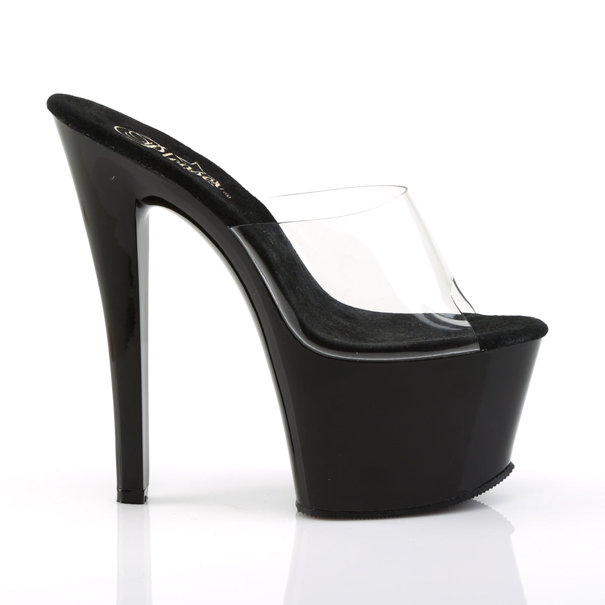 Pleaser Damen Sandalen SKY-301 CLR / BLK