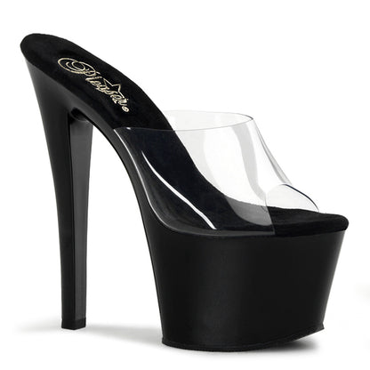 Pleaser Damen Sandalen SKY-301 CLR / BLK