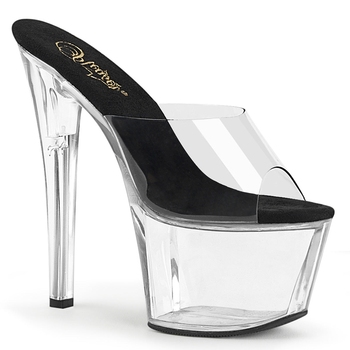Pleaser Damen Sandalen SKY-301 CLR-BLK / CLR