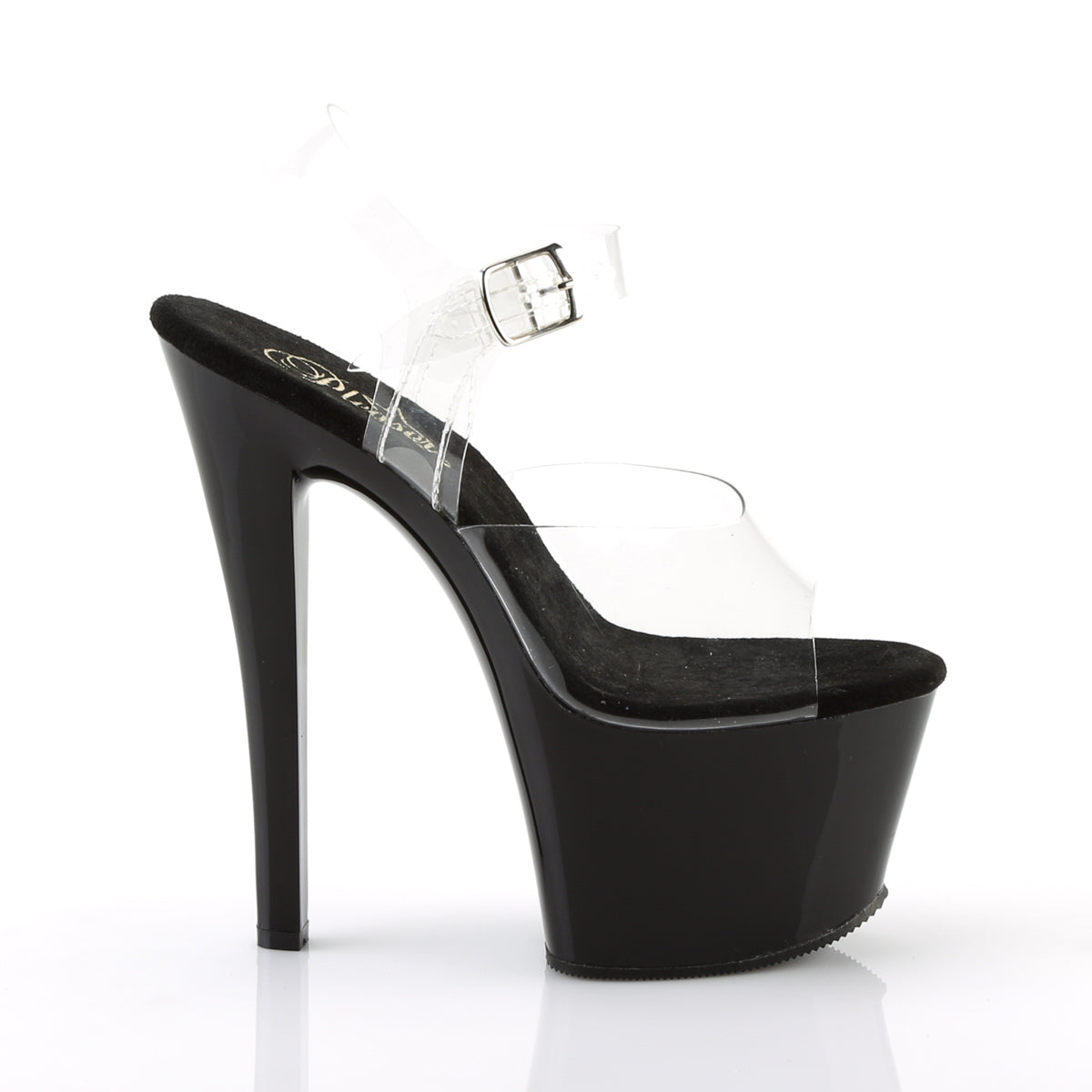 Pleaser Damen Sandalen SKY-308 CLR / BLK