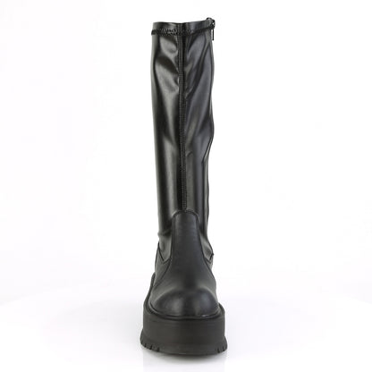 DemoniaCult Frauenstiefel SLACKER-200 blk str vegan Leder