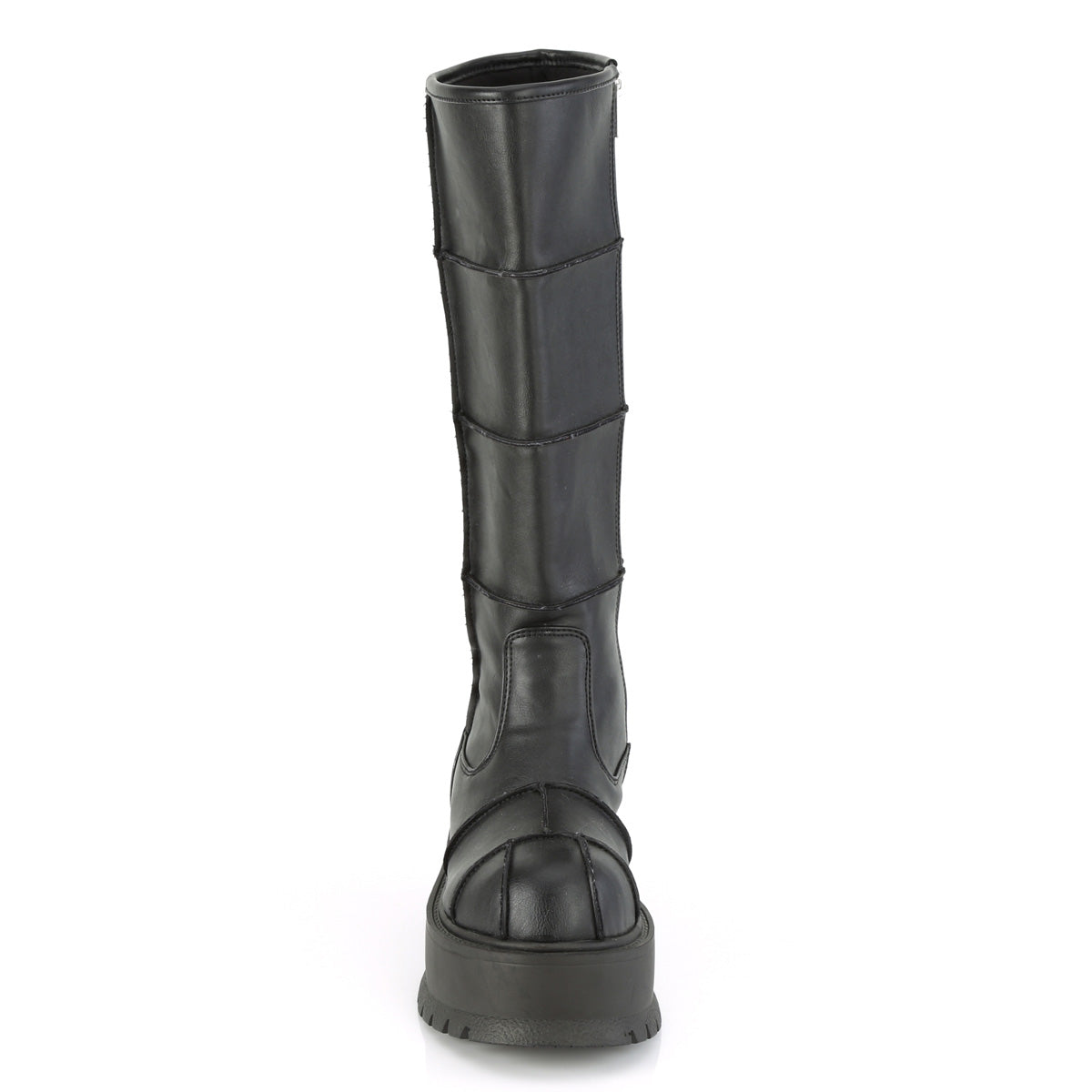 DemoniaCult Frauenstiefel SLACKER-230 BLK Vegan Leder