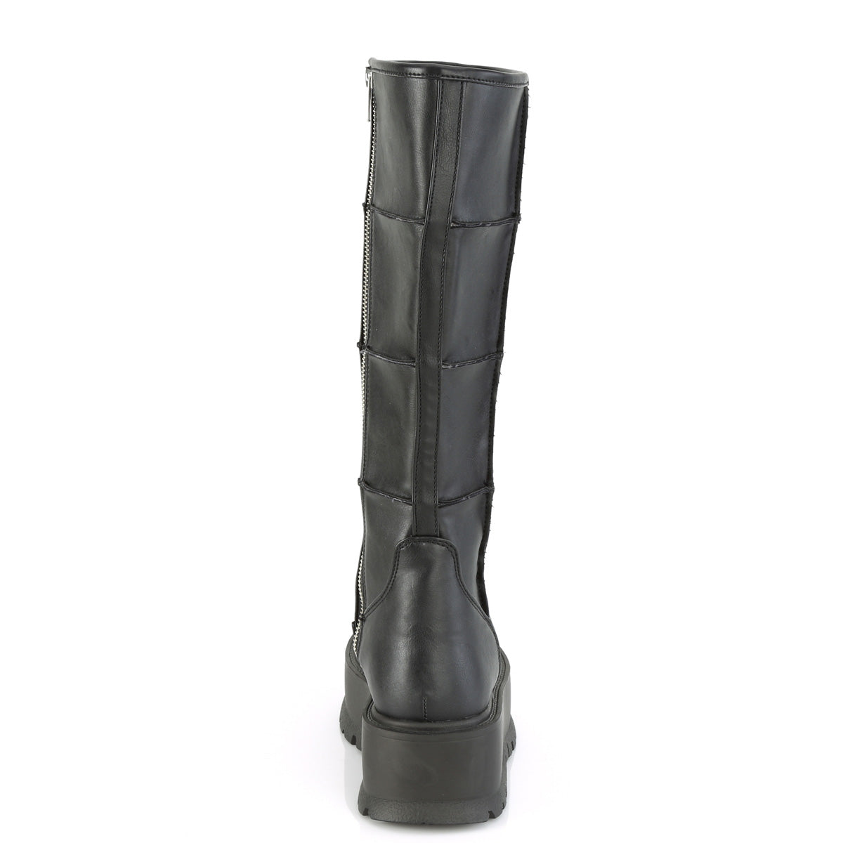 DemoniaCult Frauenstiefel SLACKER-230 BLK Vegan Leder