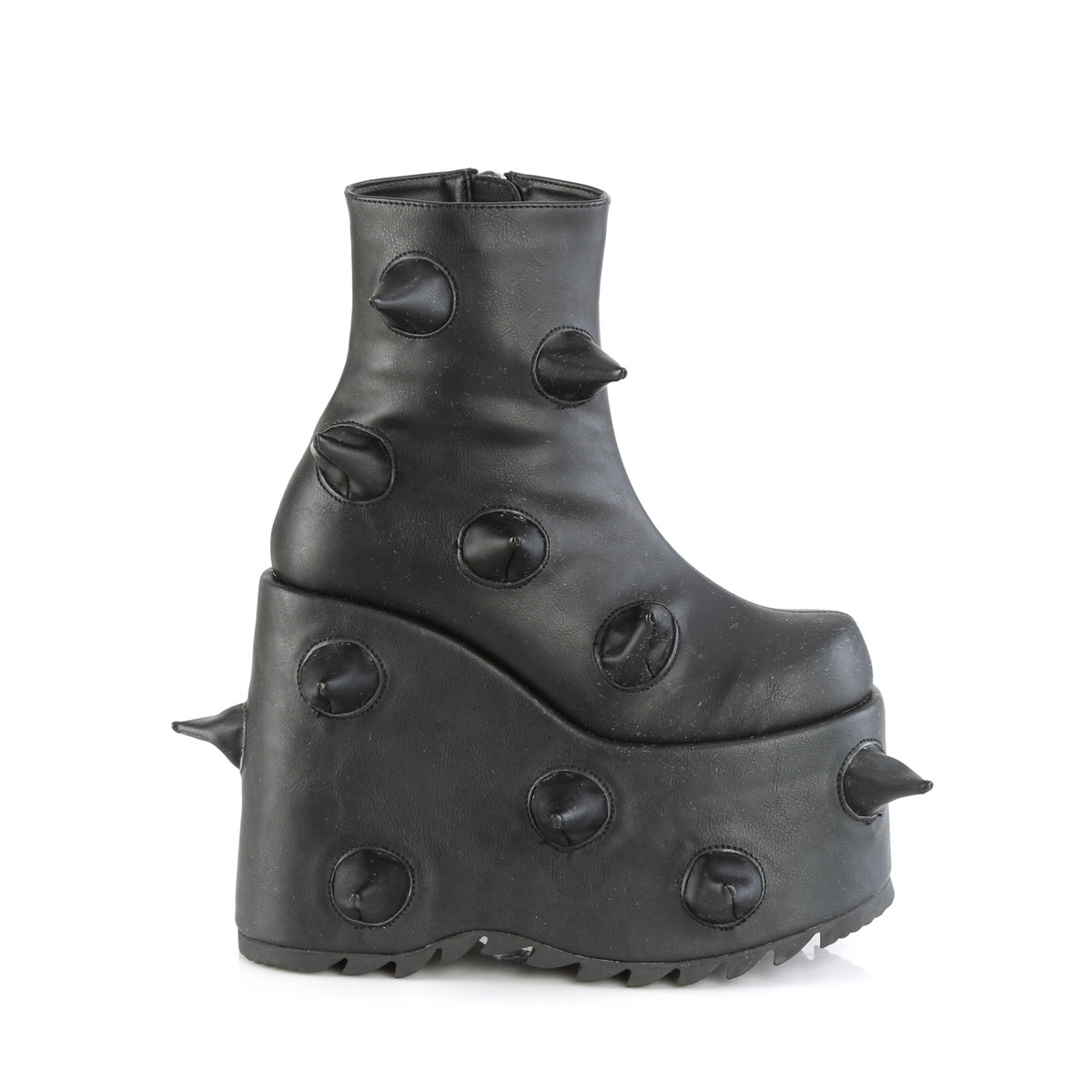 DemoniaCult  Stiefeletten SLAY-77 BLK Vegan Leder