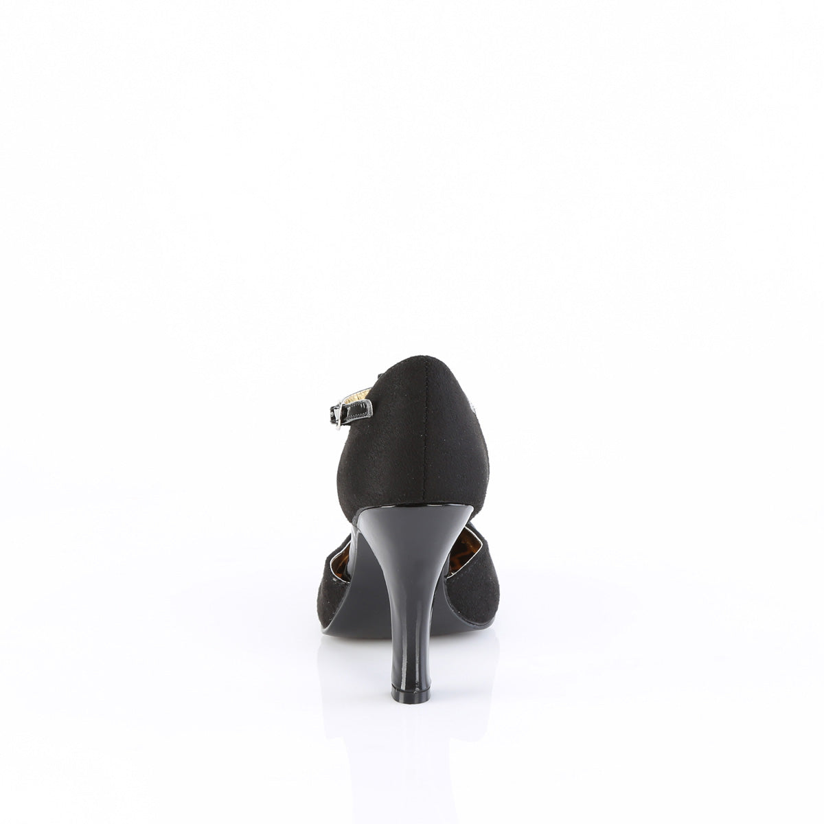 Pin Up Couture Frauenpumpen SMITTEN-10 BLK M. Wildleder-BLK Pat