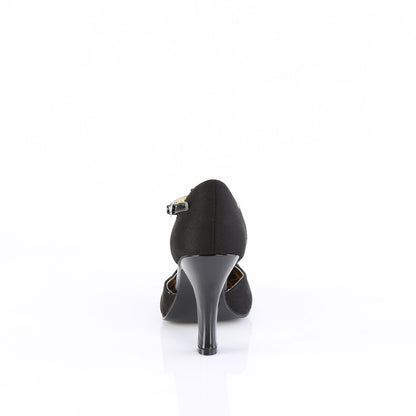 Pin Up Couture Frauenpumpen SMITTEN-10 BLK M. Wildleder-BLK Pat
