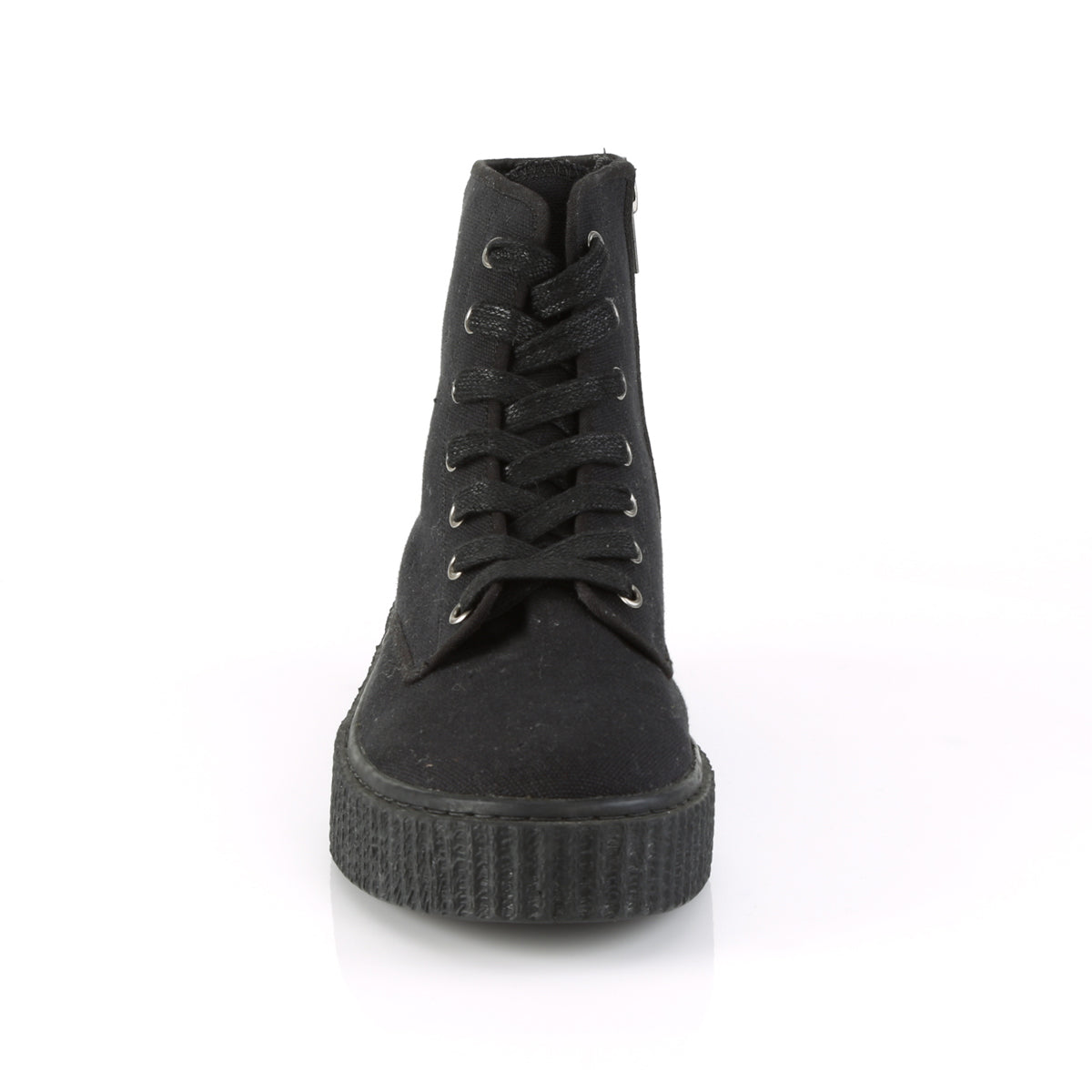 DemoniaCult Herren -Knöchelstiefel SNEEKER-201 BLK -Leinwand