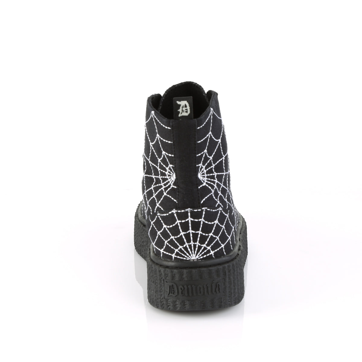 DemoniaCult Herren -Knöchelstiefel SNEEKER-250 BLK -Leinwand