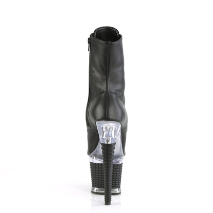 Pleaser  Stiefeletten SPECTATOR-1021 BLK Faux Leder / CLR-BLK Matte