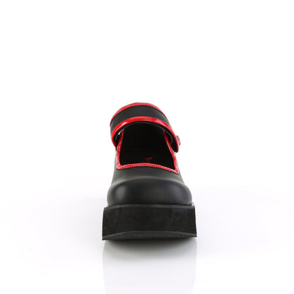 DemoniaCult  Pumps SPRITE-01 BLK Vegan Leder