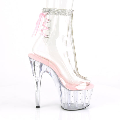 Pleaser Damen Knöchelstiefel STARDUST-1018C-2RS CLR-B. Pink / clr.