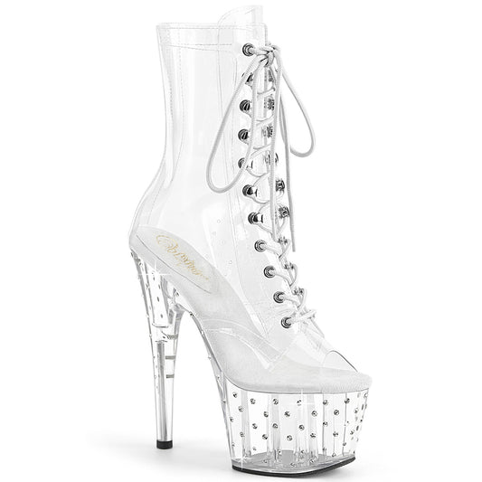 Pleaser   STARDUST-1021C-7 CLR/CLR-RS