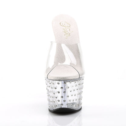 Pleaser Damen Sandalen STARDUST-701 CLR / CLR