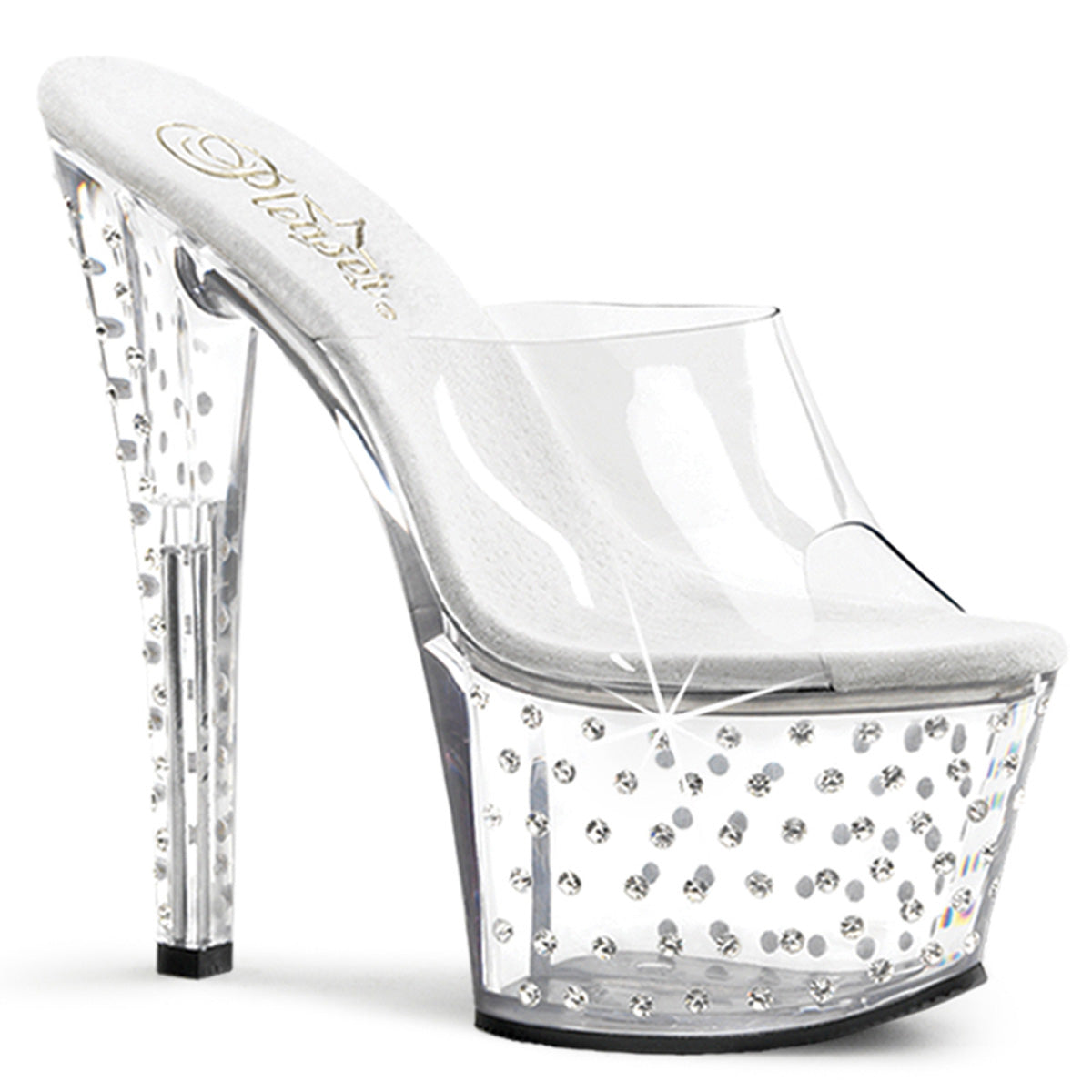 Pleaser Damen Sandalen STARDUST-701 CLR / CLR