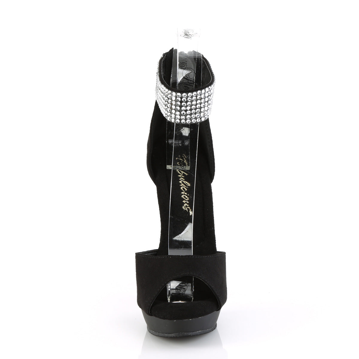 Fabulicious  Pumps SULTRY-625 BLK Faux Wildleder / BLK Matte
