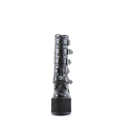 DemoniaCult Frauenstiefel SWING-220 BLK Vegan Leder