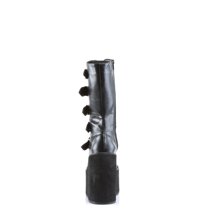 DemoniaCult Frauenstiefel SWING-220 BLK Vegan Leder