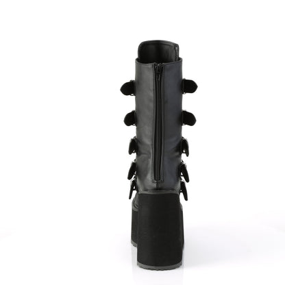 DemoniaCult Frauenstiefel SWING-230 BLK Vegan Leder