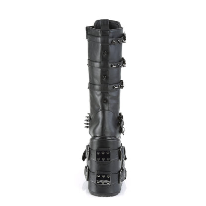 DemoniaCult Frauenstiefel SWING-327 BLK Vegan Leder