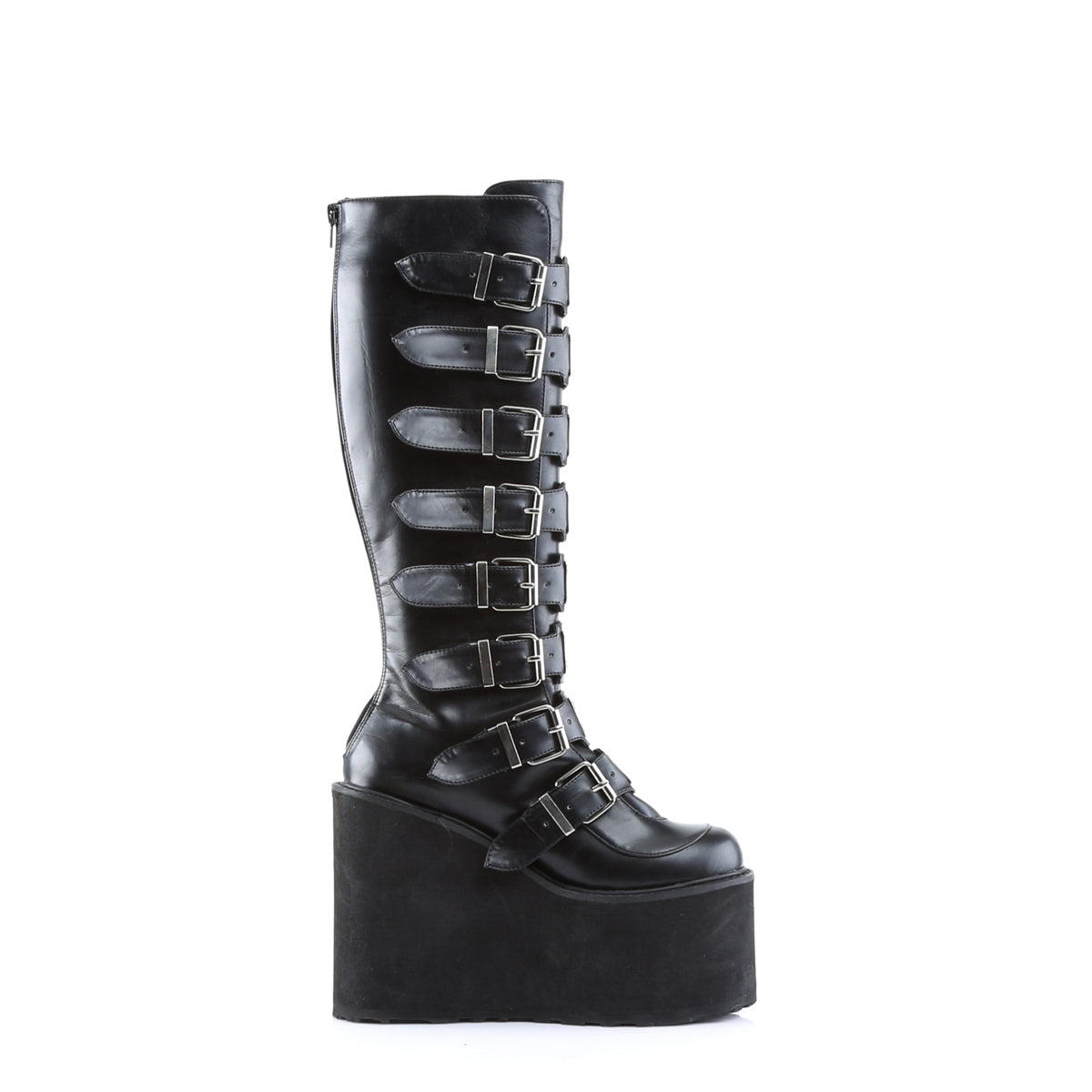 DemoniaCult Frauenstiefel SWING-815 BLK Vegan Leder