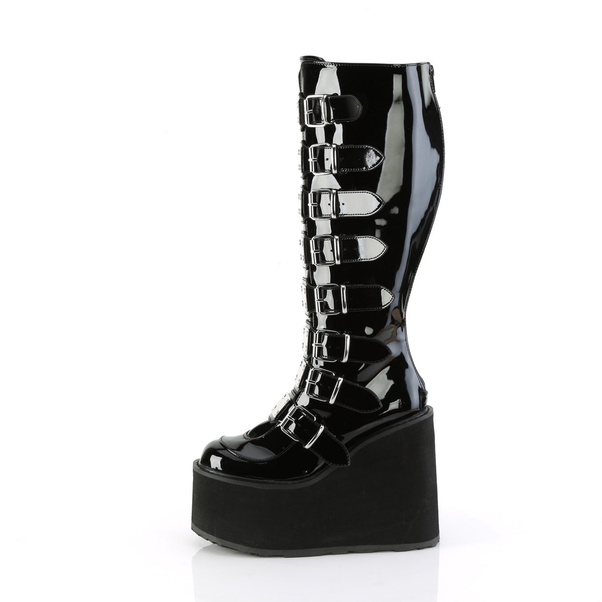 DemoniaCult  Stiefel SWING-815WC Blk Pat