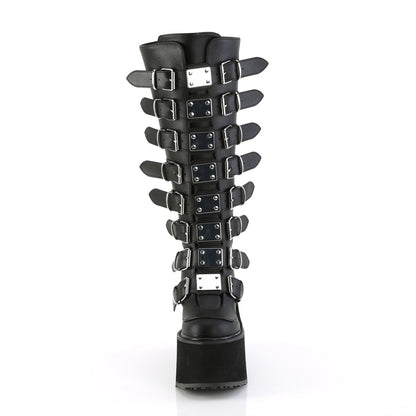 DemoniaCult  Boots SWING-815WC Blk Vegan Leather