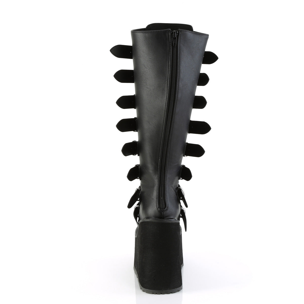 DemoniaCult  Boots SWING-815WC Blk Vegan Leather