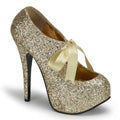 Bordello Frauenpumpen TEEZE-10g Gold Gltr.