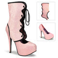 Bordello Frauenpumpen TEEZE-31g B. Rosa Mini Gltr